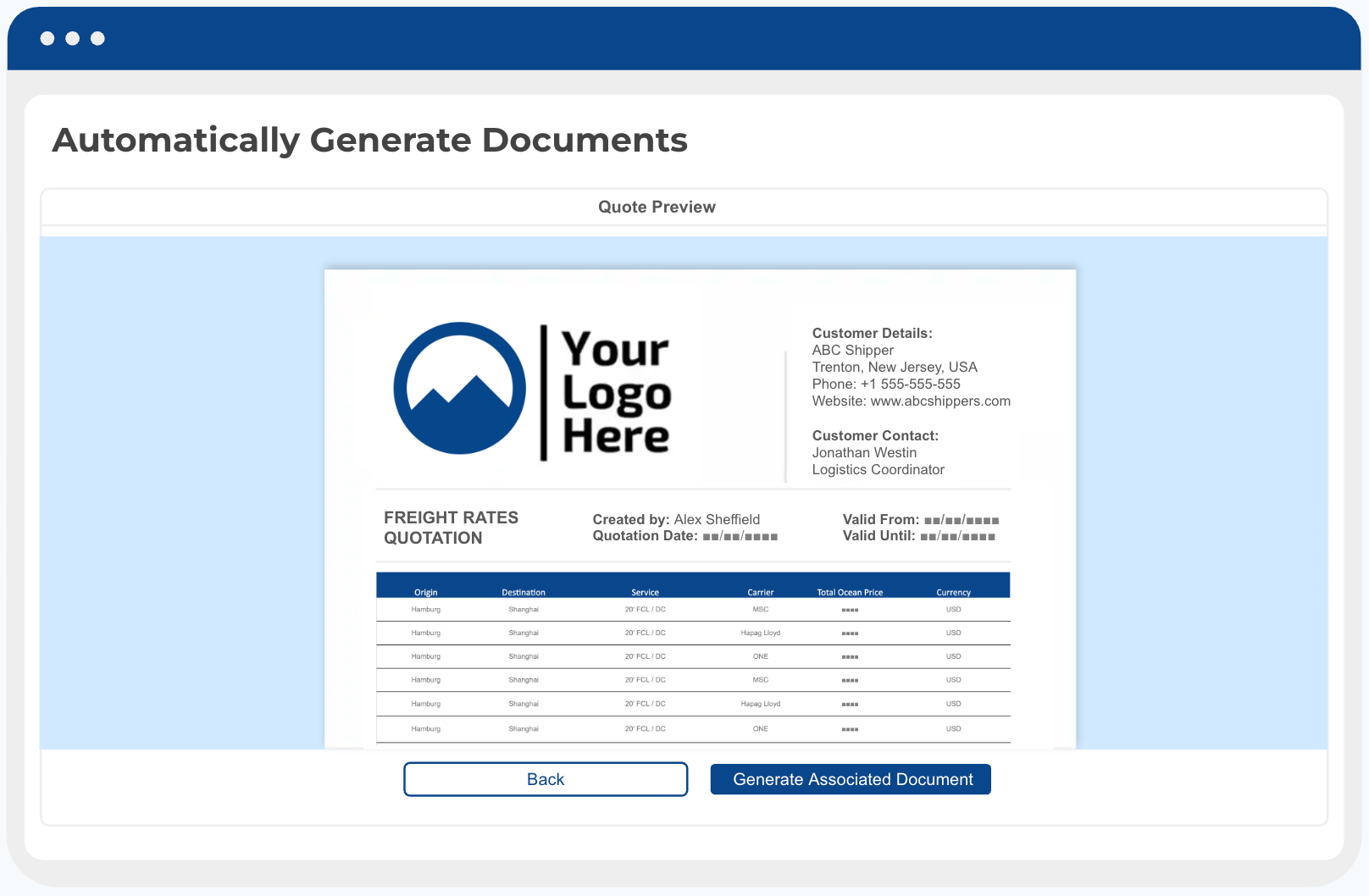 Automatically Generate Documents
