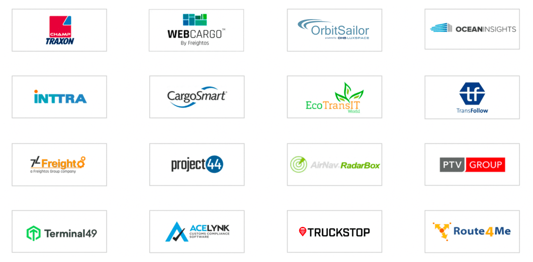Main Transportation Software Integration Partners