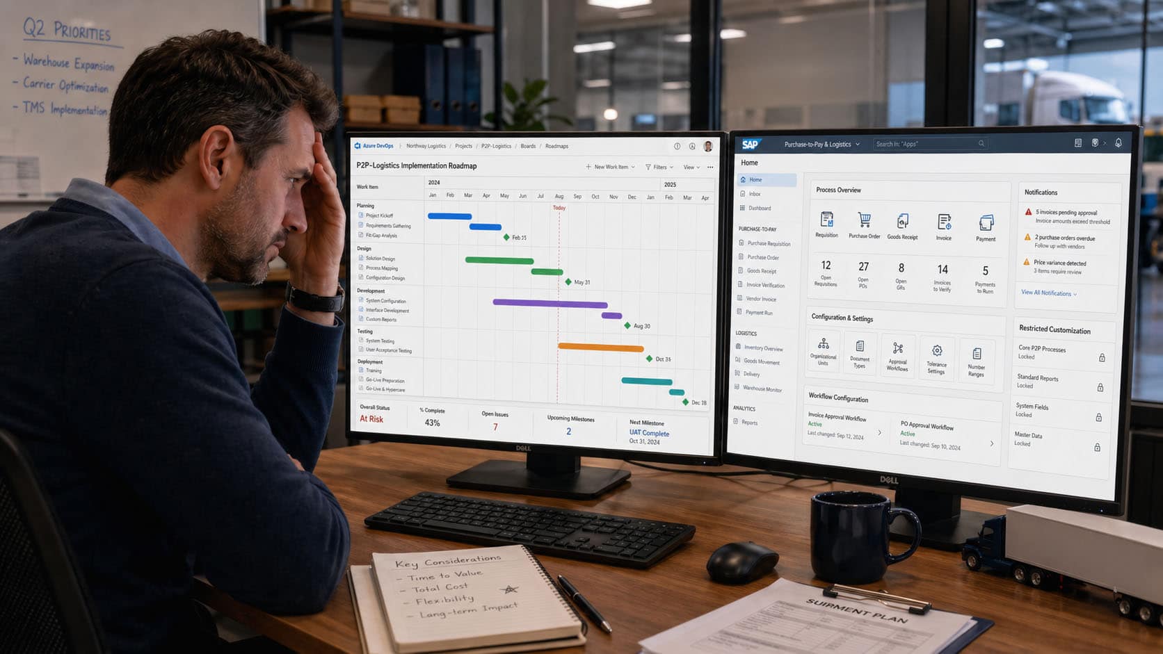 Why Build vs. Buy Doesn’t Work for Modern Logistics Software Why Build vs. Buy Doesn’t Work for Modern Logistics Software