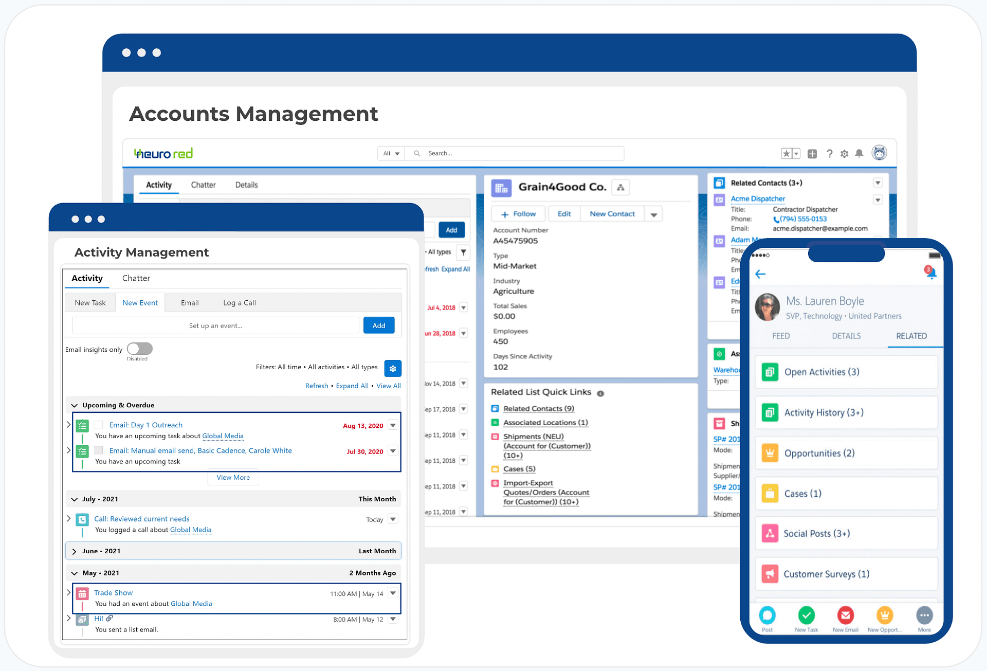 CRM features for FTL/LTL Carriers
