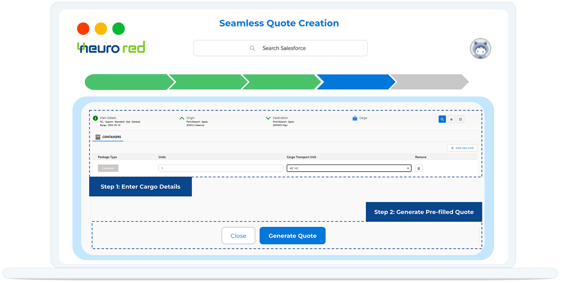 Seamless Quote Creation